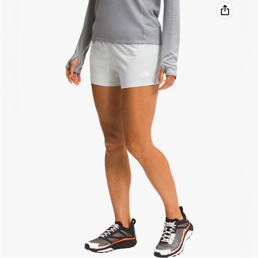 NWT The North Face Women's Wander Short with Lining Color/Tin Grey Size: Small